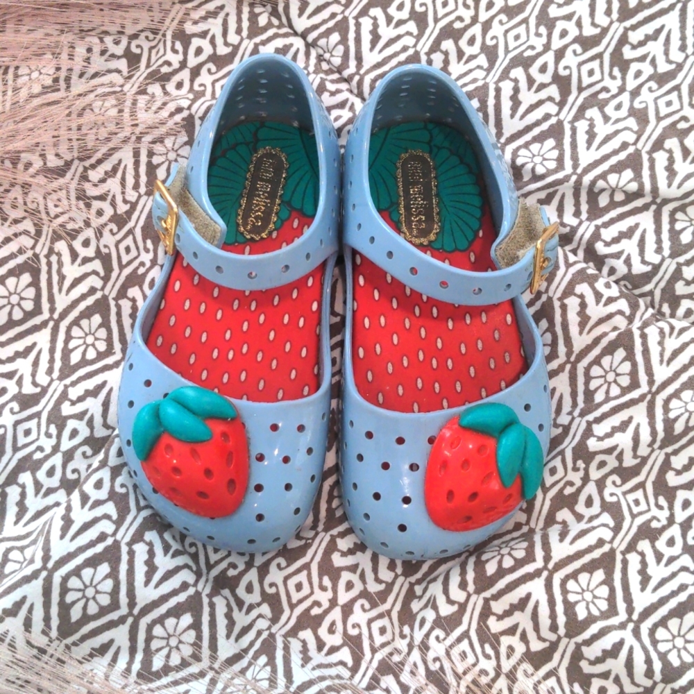 Mini Melissa Strawberry Shoes